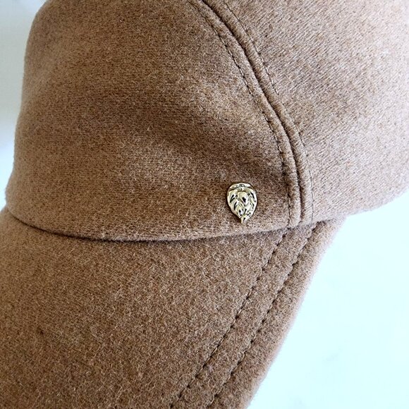 NWT Helen Kaminski Christos Sport Cap – Oat Camel Check 🧢 - Picture 5 of 13